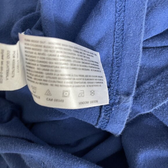 William Rast Shirt Mens Large LEGEND Graphic Geometric Blue Grey White - Picture 8 of 12